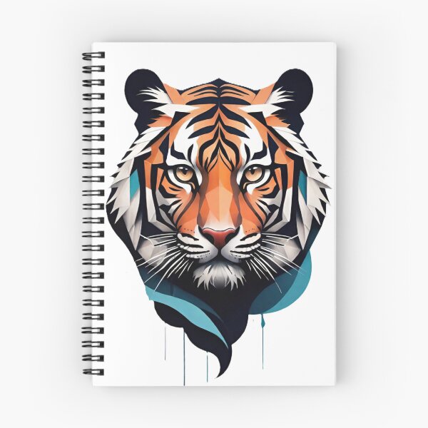 Item preview, tiger, wild cat, predator, abstraction designed and sold by DonnaBlankaArt.