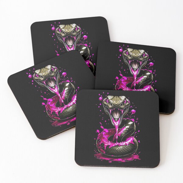 Item preview, Snake Art - Pink designed and sold by StefAnimal.