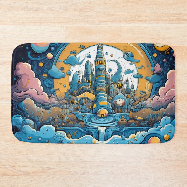 Item preview, Psychedelic city V - Raloel designed and sold by Outlet Raloel.