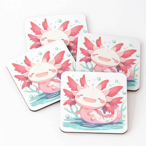 Item preview, Cute happy axolotl designed and sold by SMARTKIT  DESIGNAGENCY.