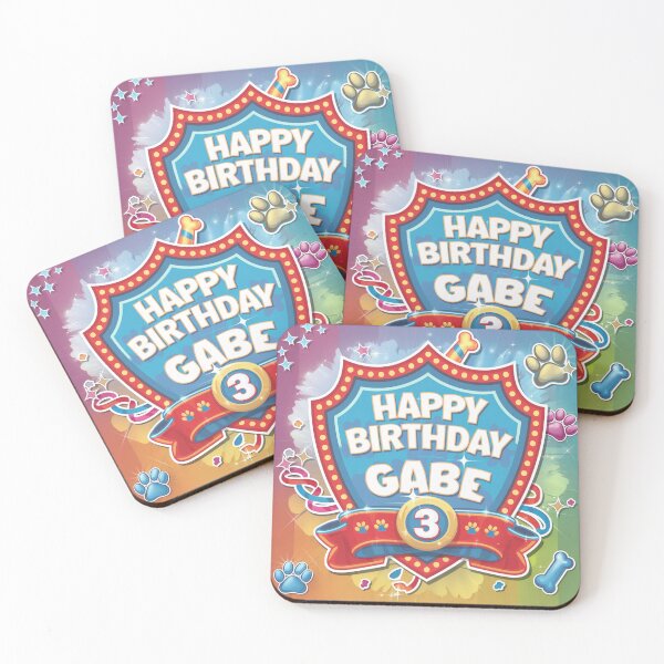 Item preview, Gabe's 3rd Birthday designed and sold by whatifsticks.