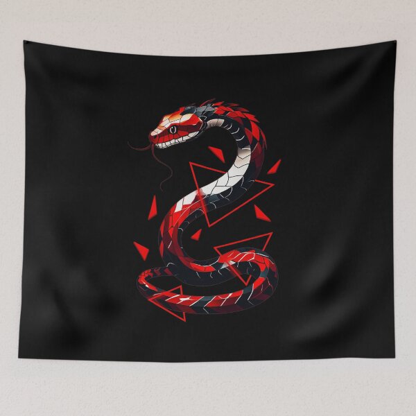 Item preview, Snake Neon - Red designed and sold by StefAnimal.