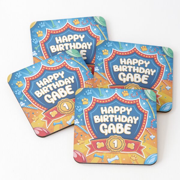 Item preview, Gabe's 1st Birthday designed and sold by whatifsticks.