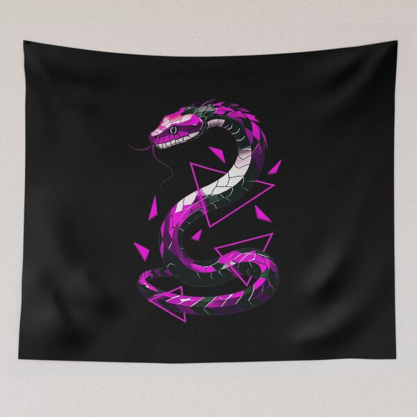 Item preview, Snake Neon - Pink designed and sold by StefAnimal.