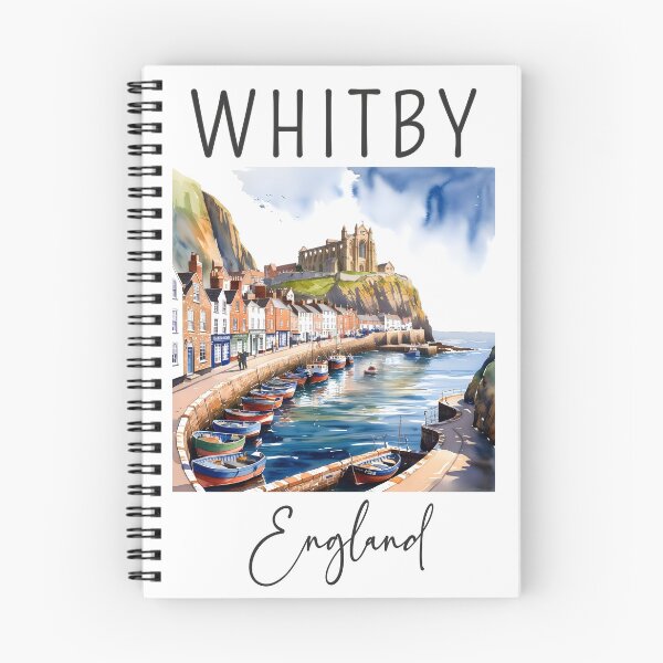 Item preview, A Watercolor Design of Whitby - England designed and sold by Sketch-Shack.