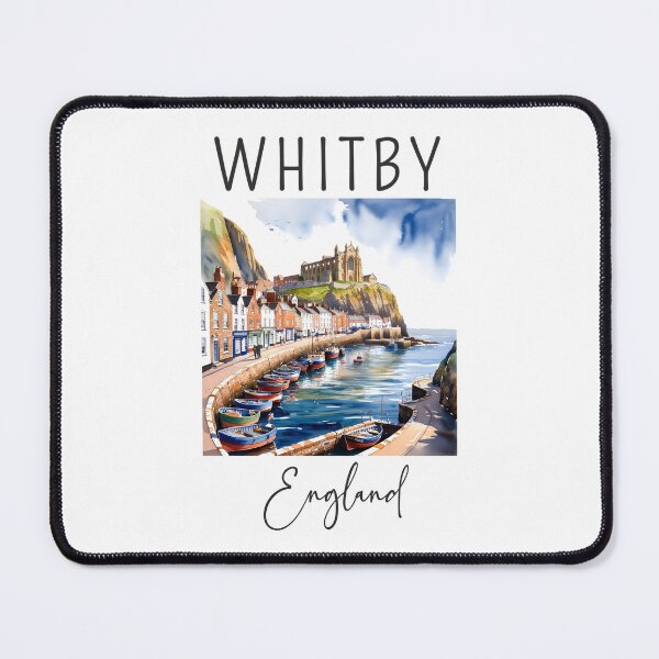 Item preview, A Watercolor Design of Whitby - England designed and sold by Sketch-Shack.