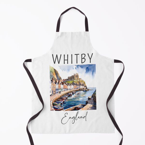 Item preview, A Watercolor Design of Whitby - England designed and sold by Sketch-Shack.
