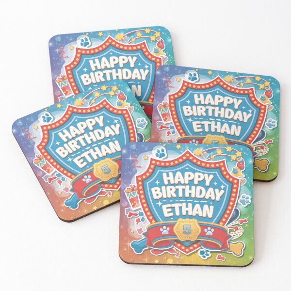 Item preview, Ethan's 5th Birthday designed and sold by whatifsticks.