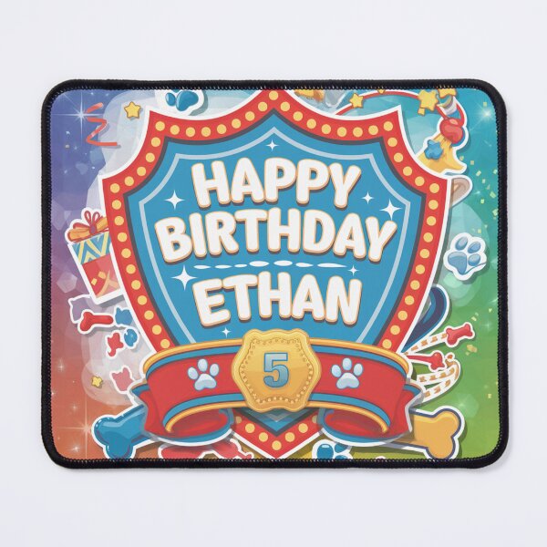 Item preview, Ethan's 5th Birthday designed and sold by whatifsticks.