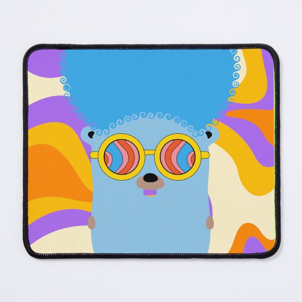 Item preview, Golang Gopher GO ,Disco Style ,Lang Programming Programmer  designed and sold by Redstrawberry13.