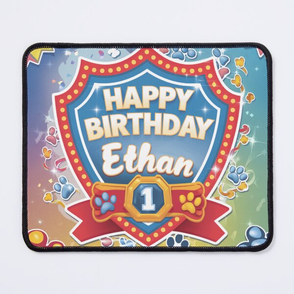 Item preview, Ethan’s 1st Birthday designed and sold by whatifsticks.