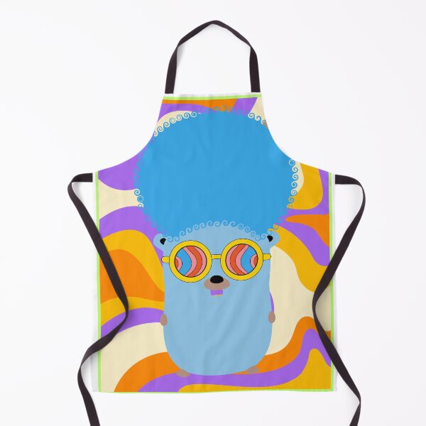 Item preview, Golang Gopher GO ,Disco Style ,Lang Programming Programmer designed and sold by Redstrawberry13.