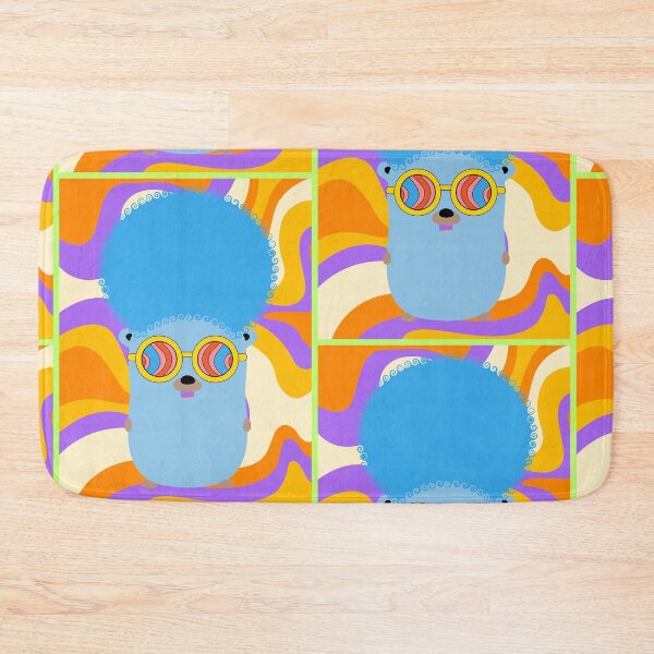 Item preview, Golang Gopher GO ,Disco Style ,Lang Programming Programmer  designed and sold by Redstrawberry13.