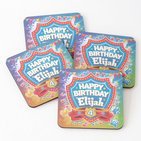 Item preview, Elijah's 4th Birthday designed and sold by whatifsticks.