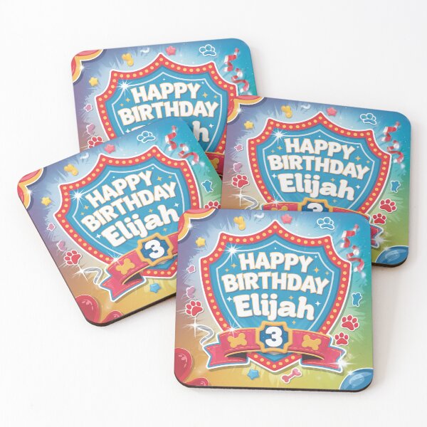 Item preview, Elijah's 3rd Birthday designed and sold by whatifsticks.