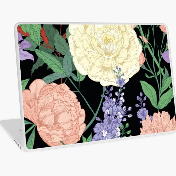 Aperçu de l'œuvre Jardin fleuri - Jardin de Fleurs - Print Collection - Esthétique botanique vintage chic créée et vendue par Jackie.Bloom.