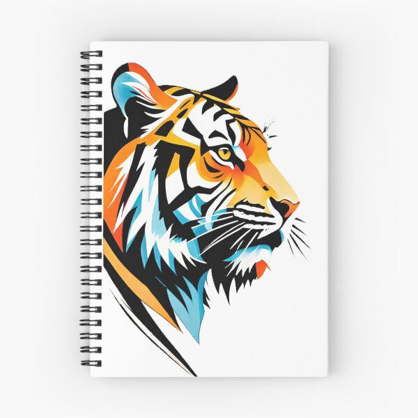 Item preview, tiger, wild cat, predator, abstraction designed and sold by DonnaBlankaArt.