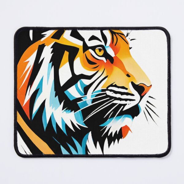 Item preview, tiger, wild cat, predator, abstraction designed and sold by DonnaBlankaArt.