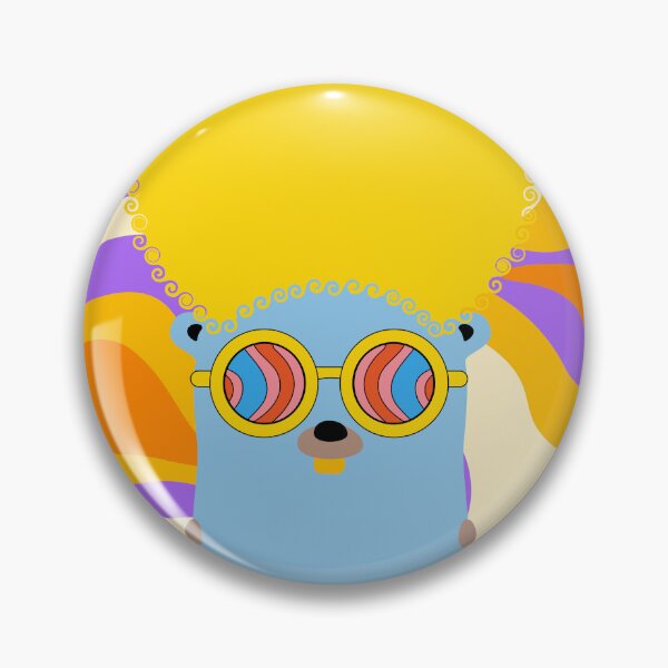Item preview, Golang Gopher GO ,Disco Style ,Lang Programming Programmer  designed and sold by Redstrawberry13.