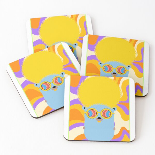 Item preview, Golang Gopher GO ,Disco Style ,Lang Programming Programmer  designed and sold by Redstrawberry13.