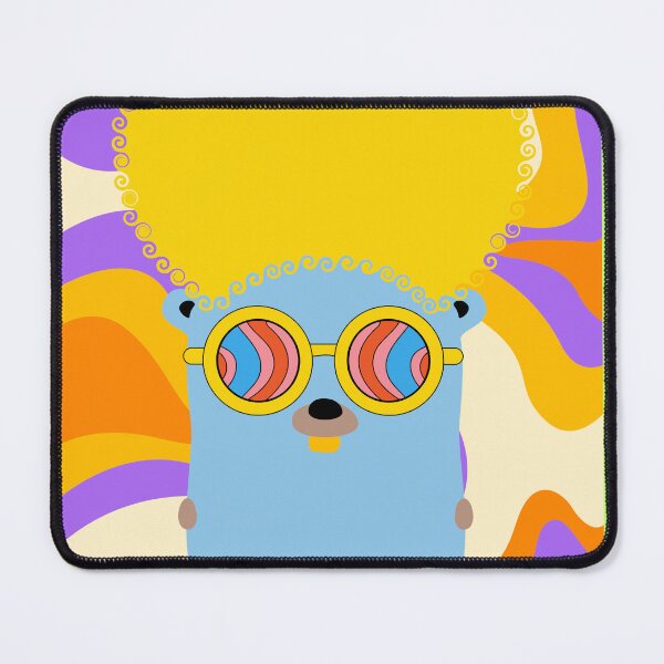Item preview, Golang Gopher GO ,Disco Style ,Lang Programming Programmer  designed and sold by Redstrawberry13.