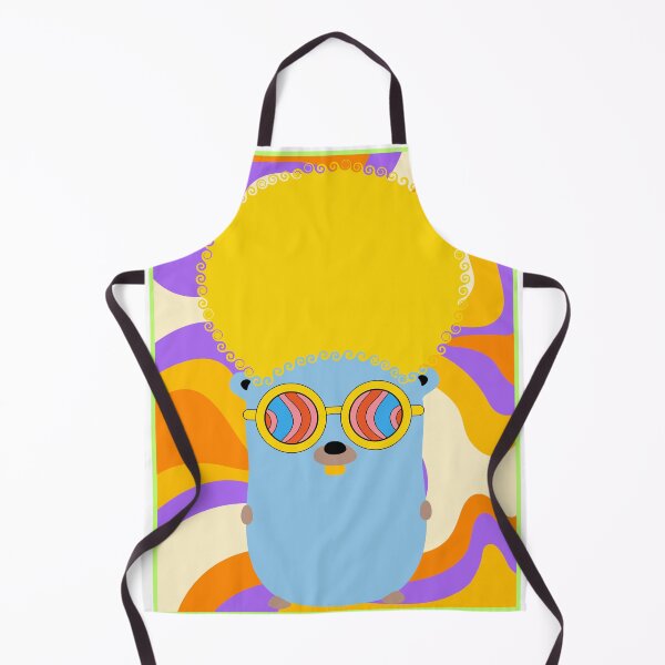 Item preview, Golang Gopher GO ,Disco Style ,Lang Programming Programmer designed and sold by Redstrawberry13.