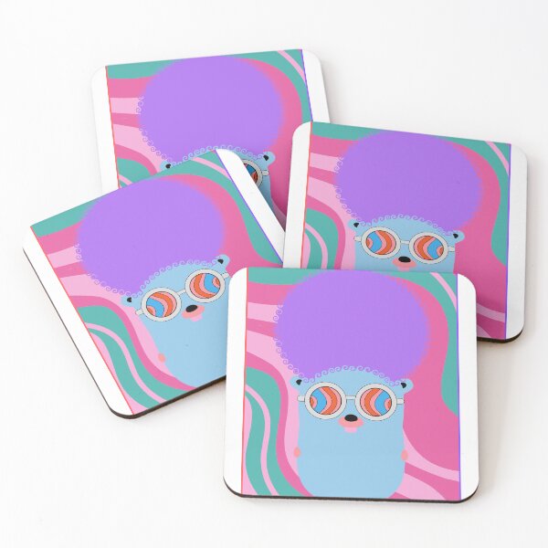Item preview, Golang Gopher GO ,Disco Style ,Lang Programming Programmer  designed and sold by Redstrawberry13.