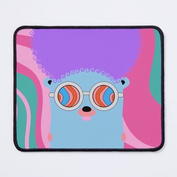 Item preview, Golang Gopher GO ,Disco Style ,Lang Programming Programmer  designed and sold by Redstrawberry13.