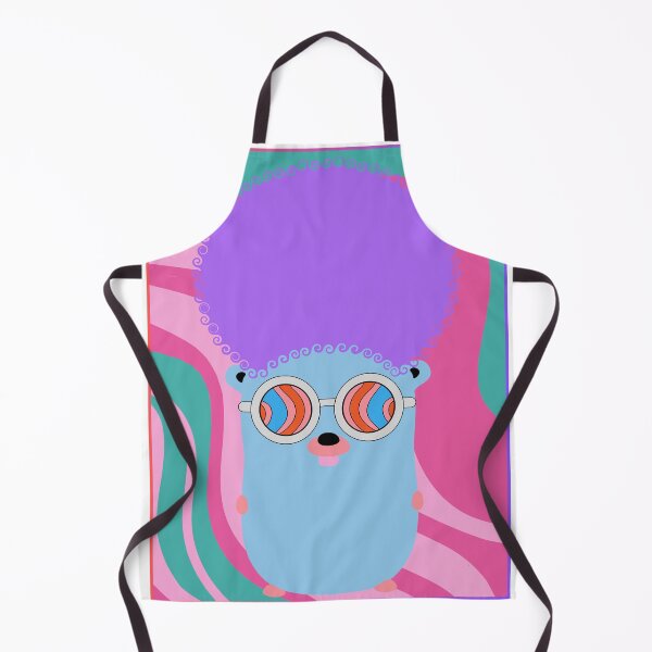 Item preview, Golang Gopher GO ,Disco Style ,Lang Programming Programmer designed and sold by Redstrawberry13.