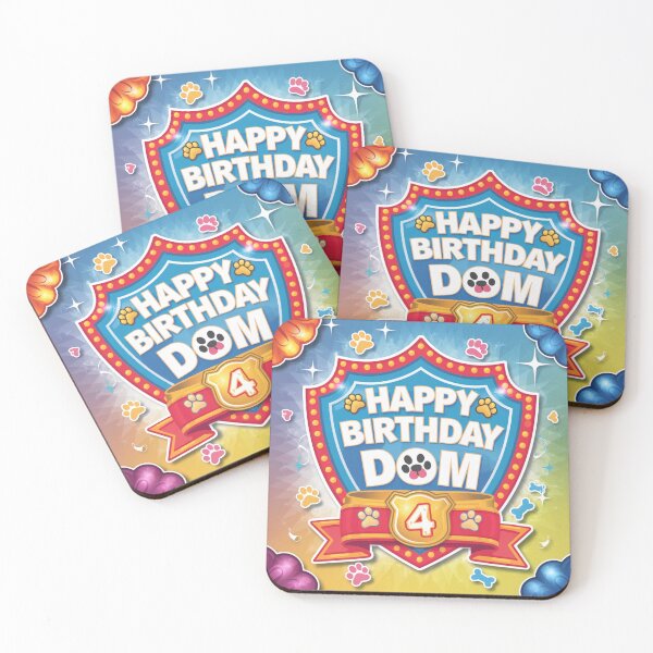 Item preview, Dom's 4th Birthday designed and sold by whatifsticks.