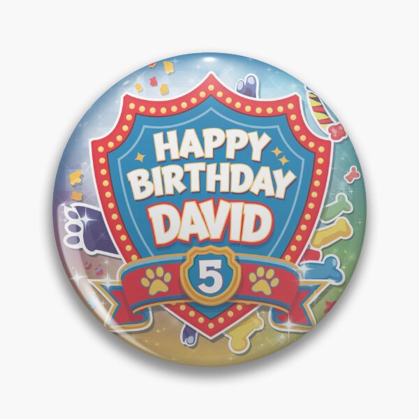 Item preview, David's 5th Birthday designed and sold by whatifsticks.