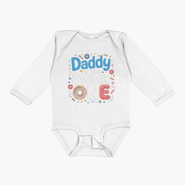 Item preview, Daddy of the Sweet One Donut First Birthday Dad Shirt designed and sold by Tarin Jitaree.