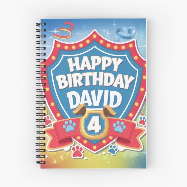 Item preview, David's 4th Birthday designed and sold by whatifsticks.