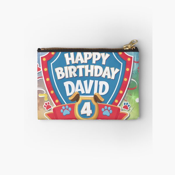 Item preview, David's 4th Birthday designed and sold by whatifsticks.