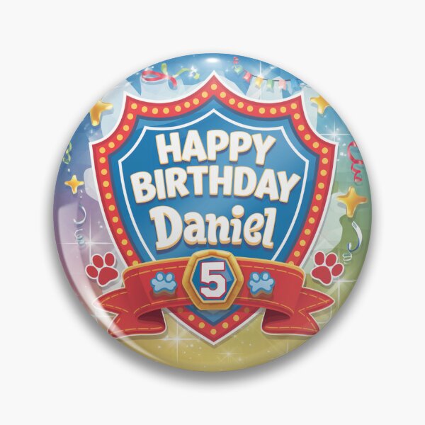 Item preview, Daniel's 5th Birthday designed and sold by whatifsticks.
