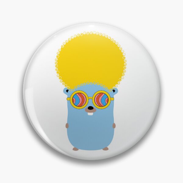 Item preview, Golang Gopher GO ,Disco Style ,Lang Programming Programmer  designed and sold by Redstrawberry13.