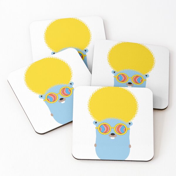 Item preview, Golang Gopher GO ,Disco Style ,Lang Programming Programmer  designed and sold by Redstrawberry13.