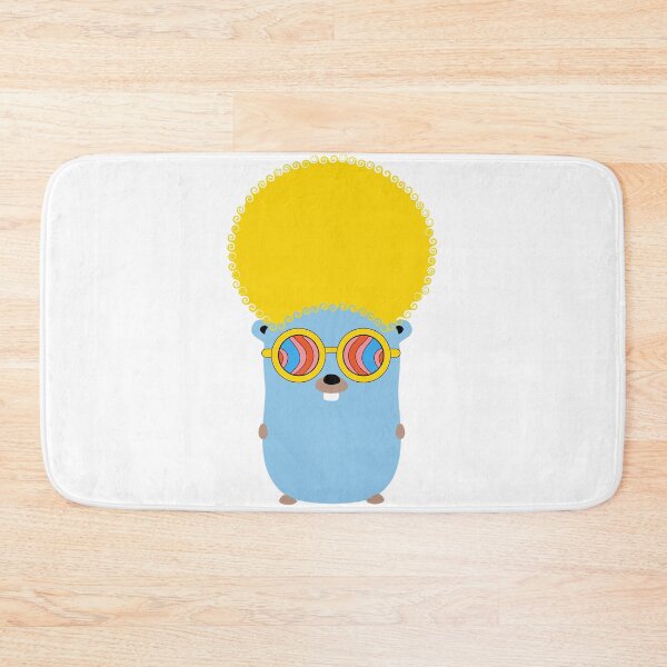 Item preview, Golang Gopher GO ,Disco Style ,Lang Programming Programmer  designed and sold by Redstrawberry13.