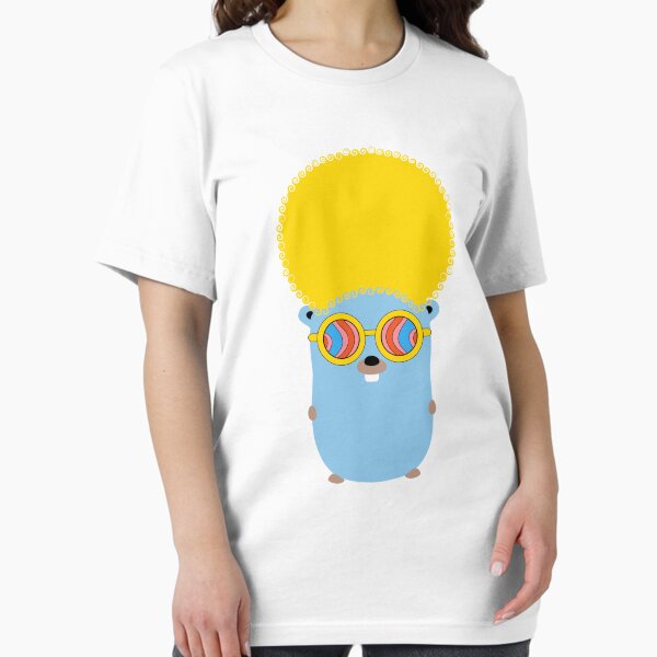 Item preview, Golang Gopher GO ,Disco Style ,Lang Programming Programmer  designed and sold by Redstrawberry13.
