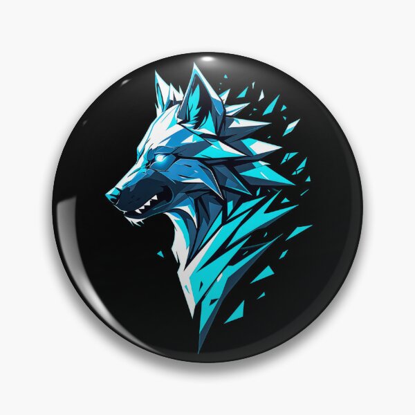 Item preview, Wolf Shape - BLUE designed and sold by StefAnimal.