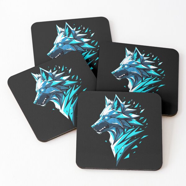Item preview, Wolf Shape - BLUE designed and sold by StefAnimal.
