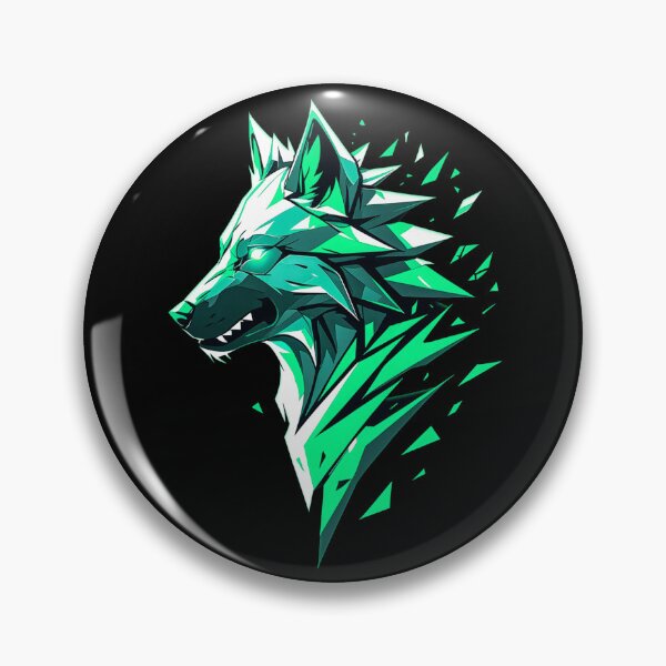 Item preview, Wolf Shape - GREEN designed and sold by StefAnimal.