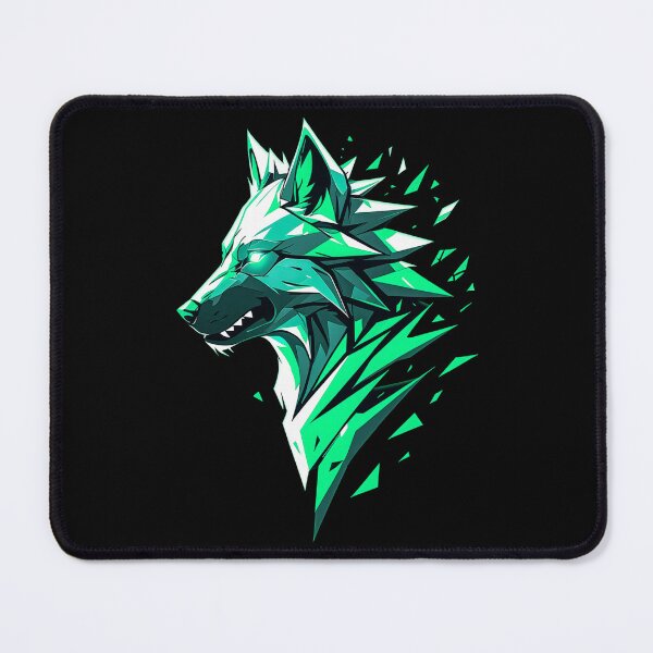 Item preview, Wolf Shape - GREEN designed and sold by StefAnimal.