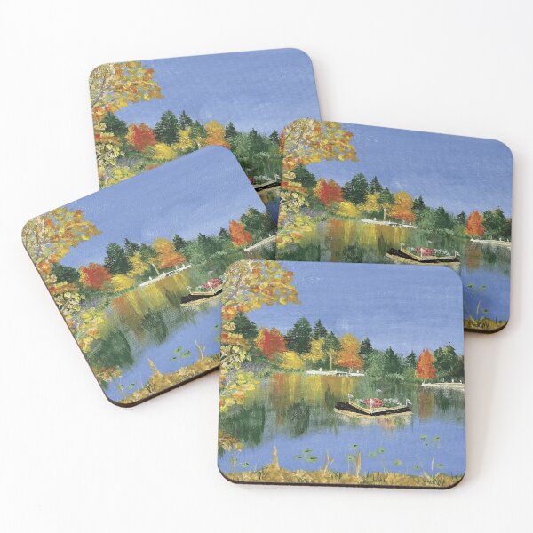 Item preview, Green Mt Sugar House River in Vermont designed and sold by Madeline Binder Art & Design.