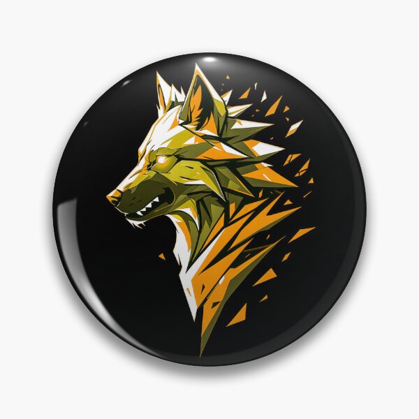 Item preview, Wolf Shape - ORANGE designed and sold by StefAnimal.