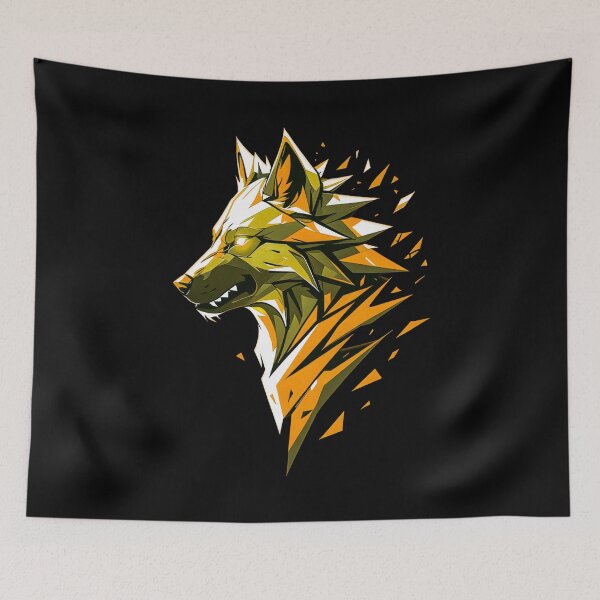Item preview, Wolf Shape - ORANGE designed and sold by StefAnimal.