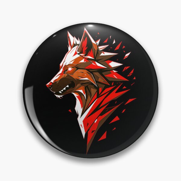 Item preview, Wolf Shape - RED designed and sold by StefAnimal.