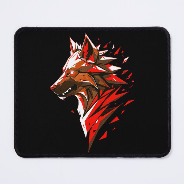 Item preview, Wolf Shape - RED designed and sold by StefAnimal.