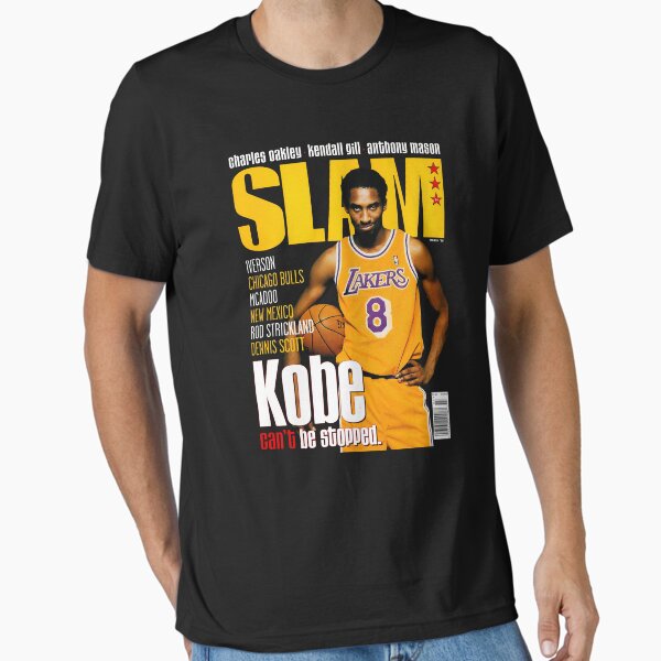 Item preview, Kobe Bryant Slam Dunk 1998 Magazine Cover Los Angeles LA Lakers Shirt Black Mamba Fan Art Poster Gift designed and sold by RamonMiller.