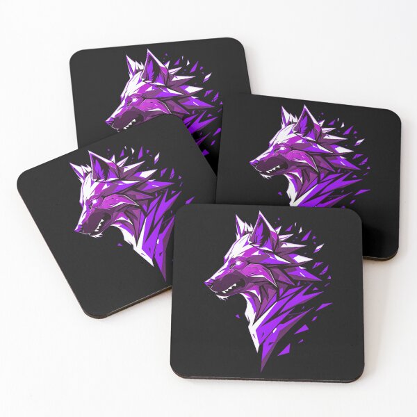 Item preview, Wolf Shape - PURPLE designed and sold by StefAnimal.